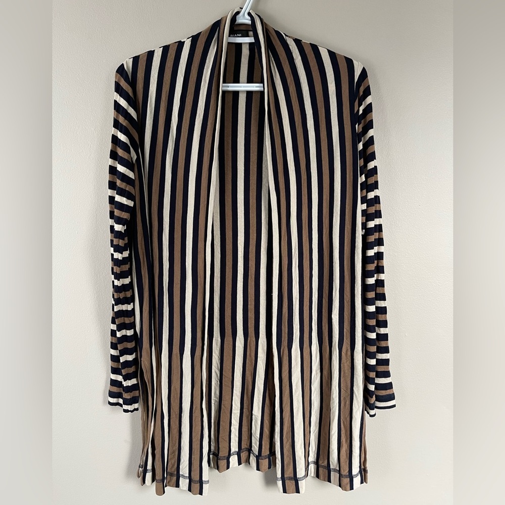 RIANI Long Open Front Cardigan